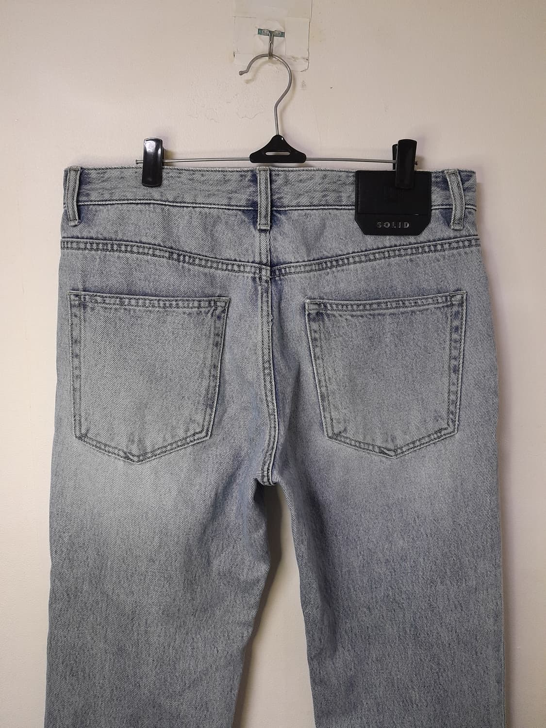 솔리드옴므 S21 연청 데님바지 48/32" 상품이미지5