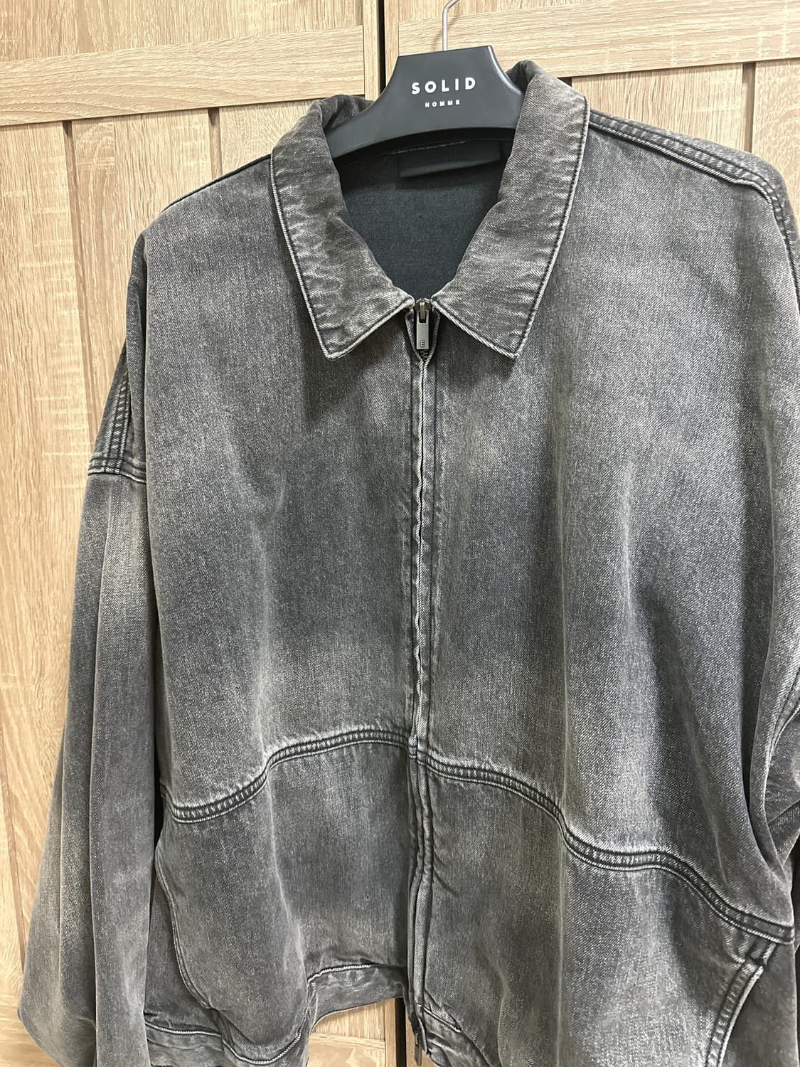 피어오브갓 에센셜 8th 그레이 데님자켓 XL 판매합니다 상품이미지1