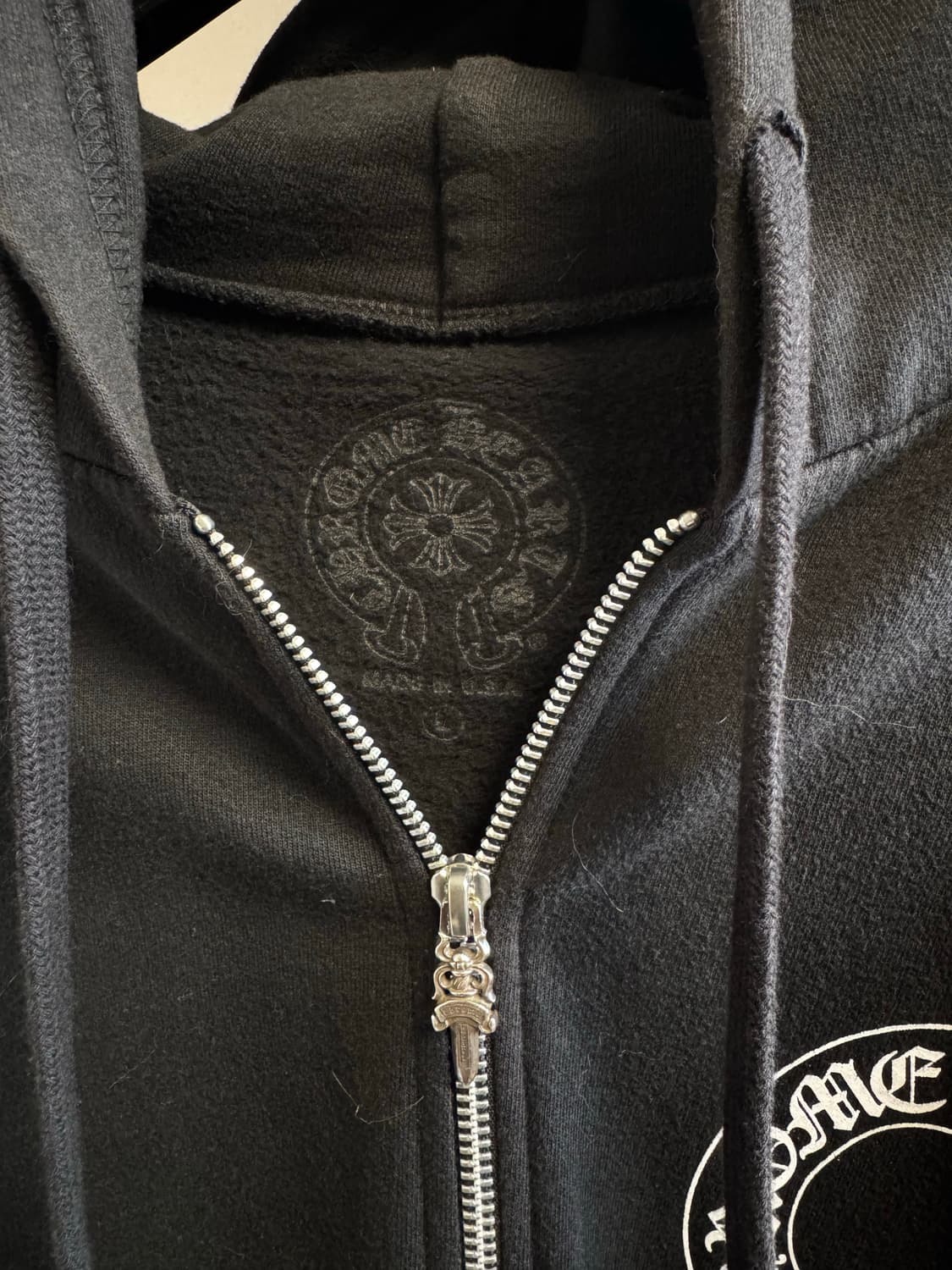 [L] 크롬하츠 홀스슈 플로랄 후드집업 상품이미지4