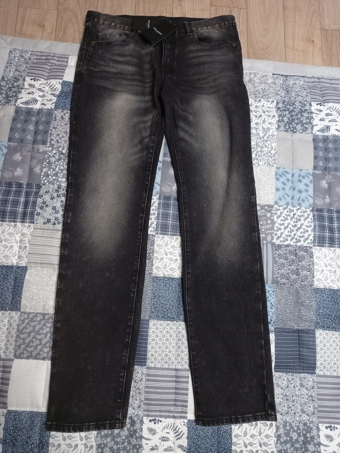 생로랑 흑청바지  새상품  34 상품이미지1