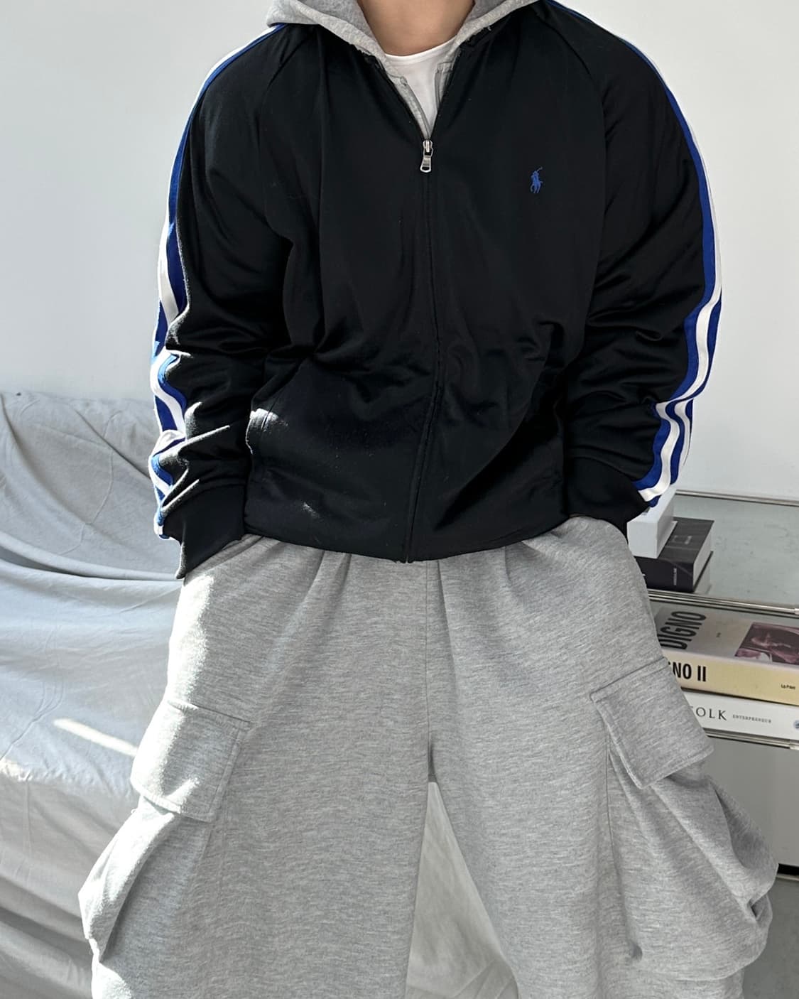 폴로 랄프로렌 사이드라인 져지 XL 상품이미지1