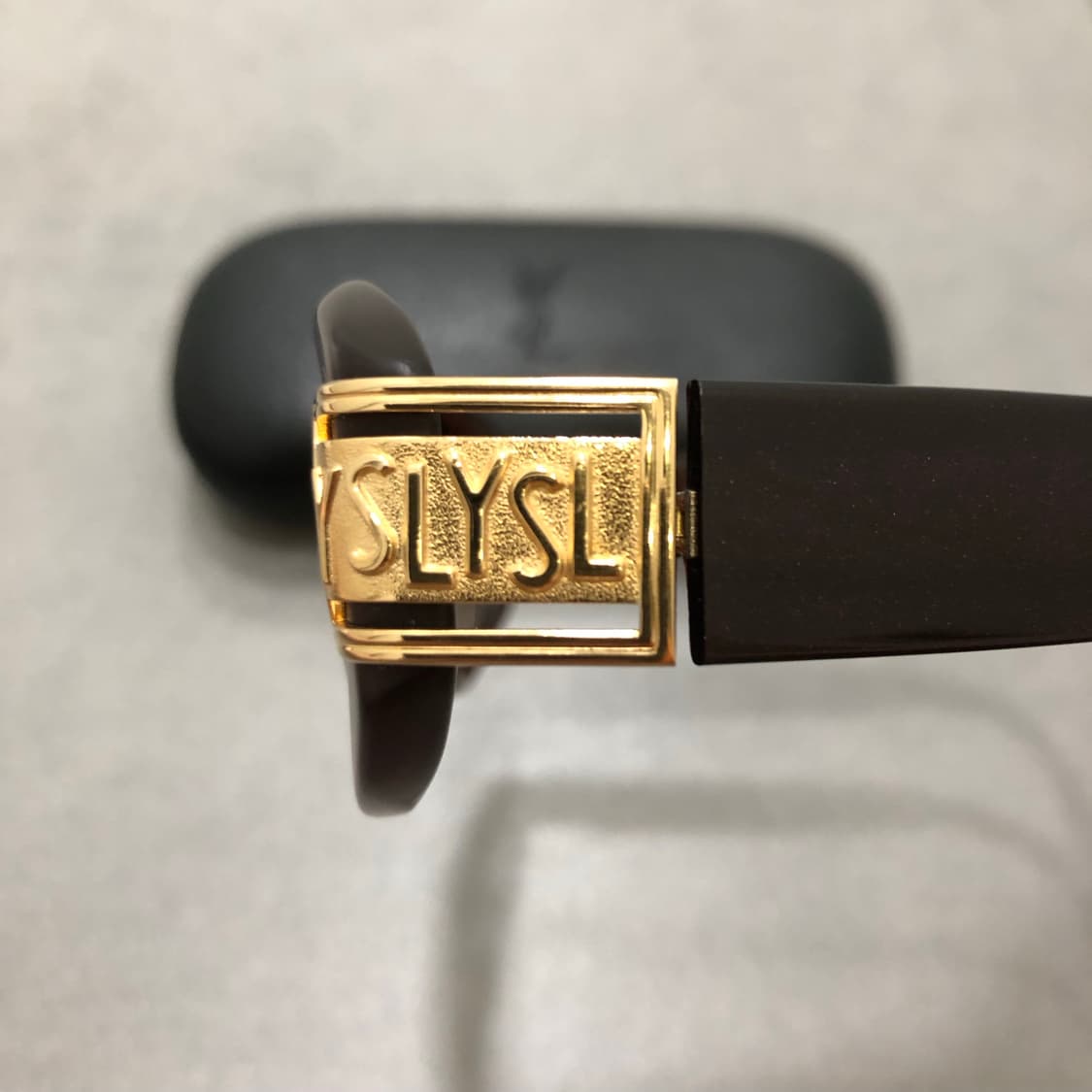 입생로랑 이브생로랑 ysl 금장 오발 오벌 선글라스 상품이미지3