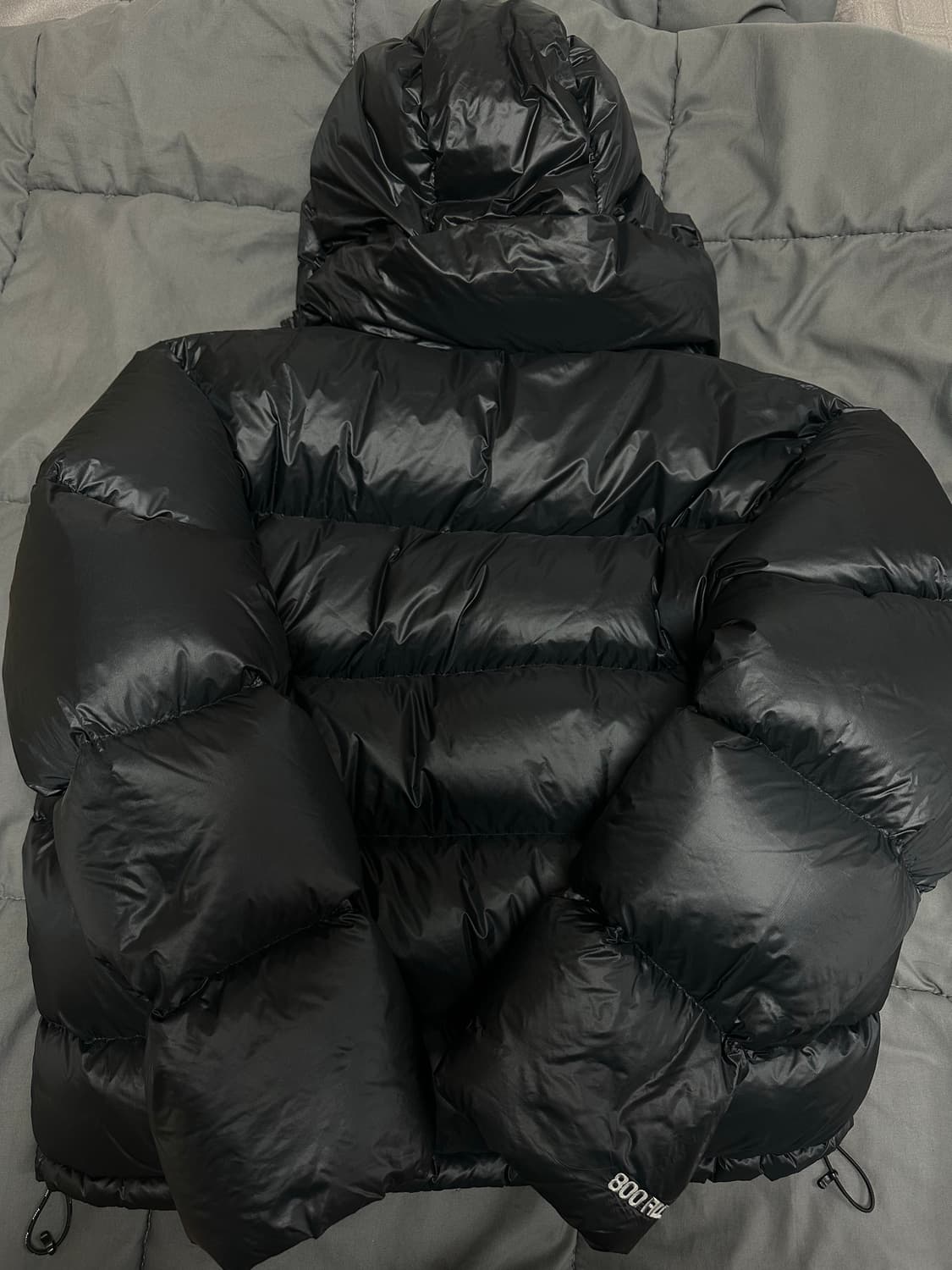 스투시 다운 파카 마이크로 립스탑 팬텀 블랙 S 상품이미지2