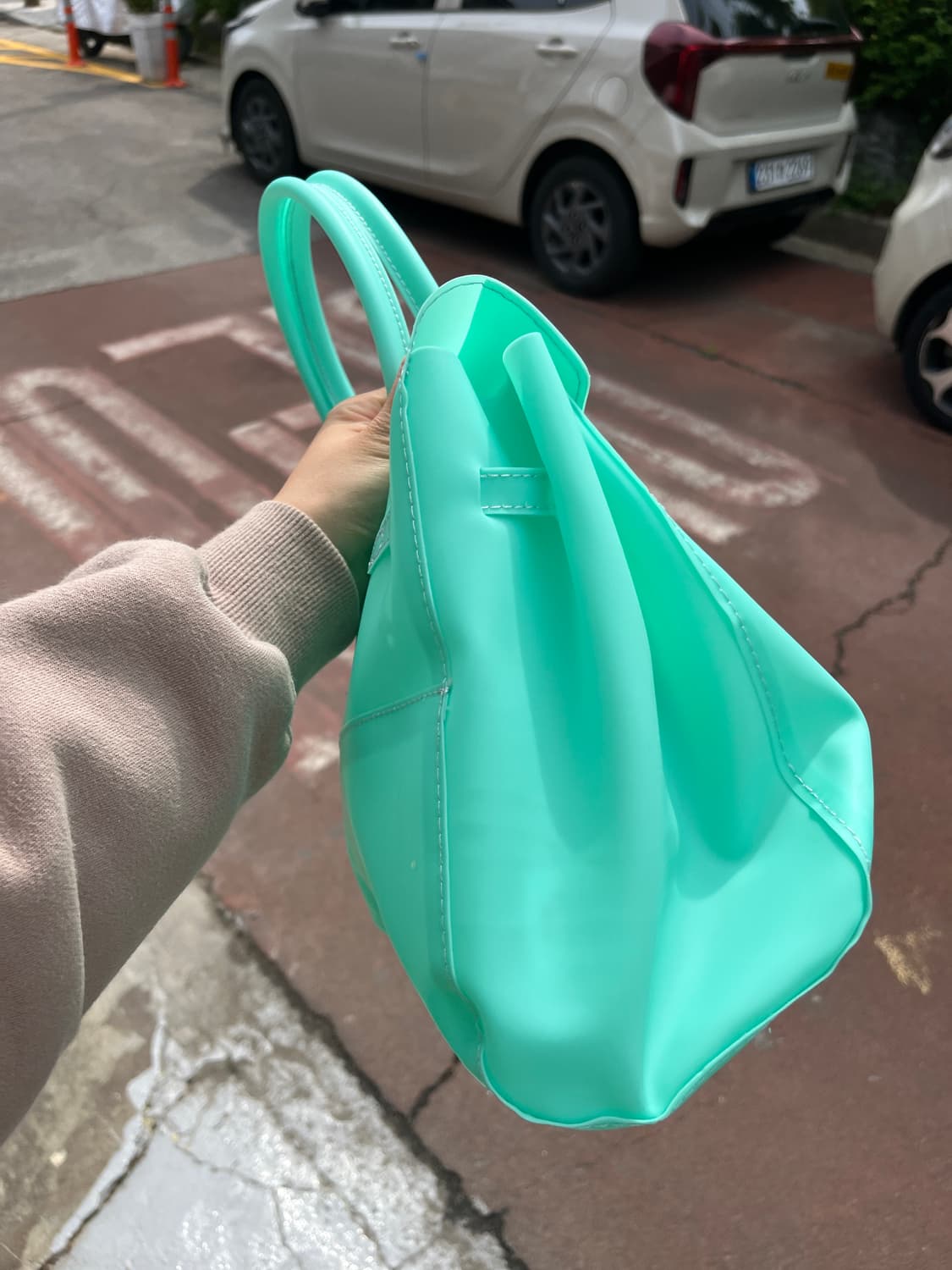 에메랄드 민트 젤리버킨 🧼 상품이미지6