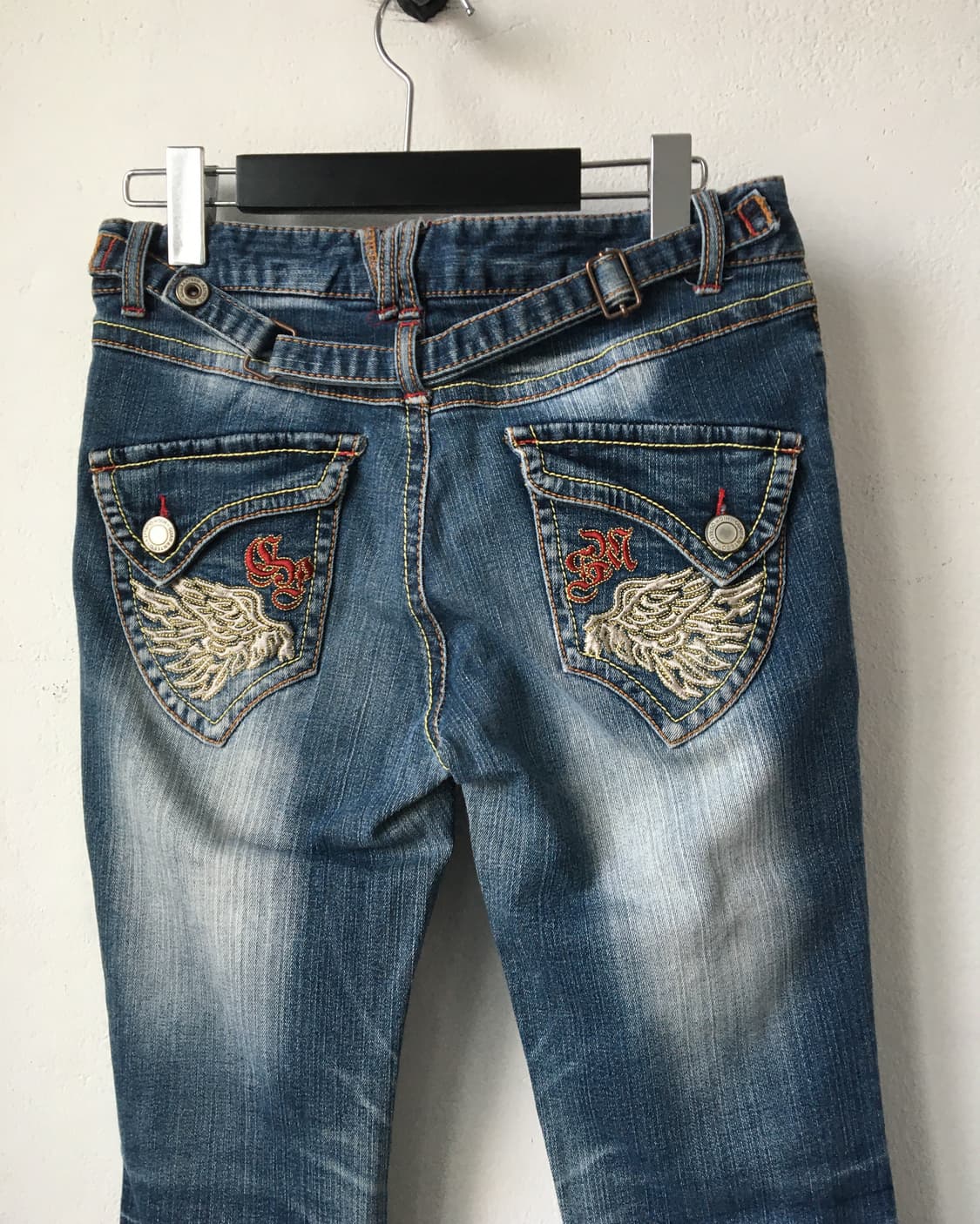 Back wing point denim pants 상품이미지6