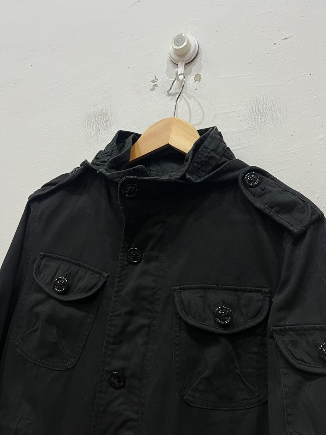 스미스아메리칸 밀리터리 자켓 블랙 M 상품이미지2