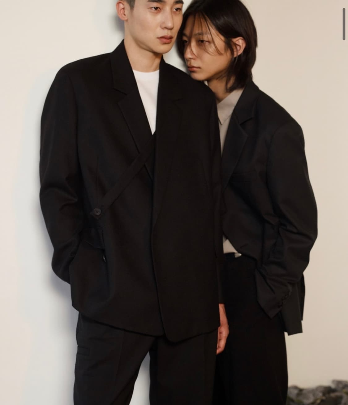 인사일런스 더블 스트랩 블레이저 M사이즈 상품이미지2