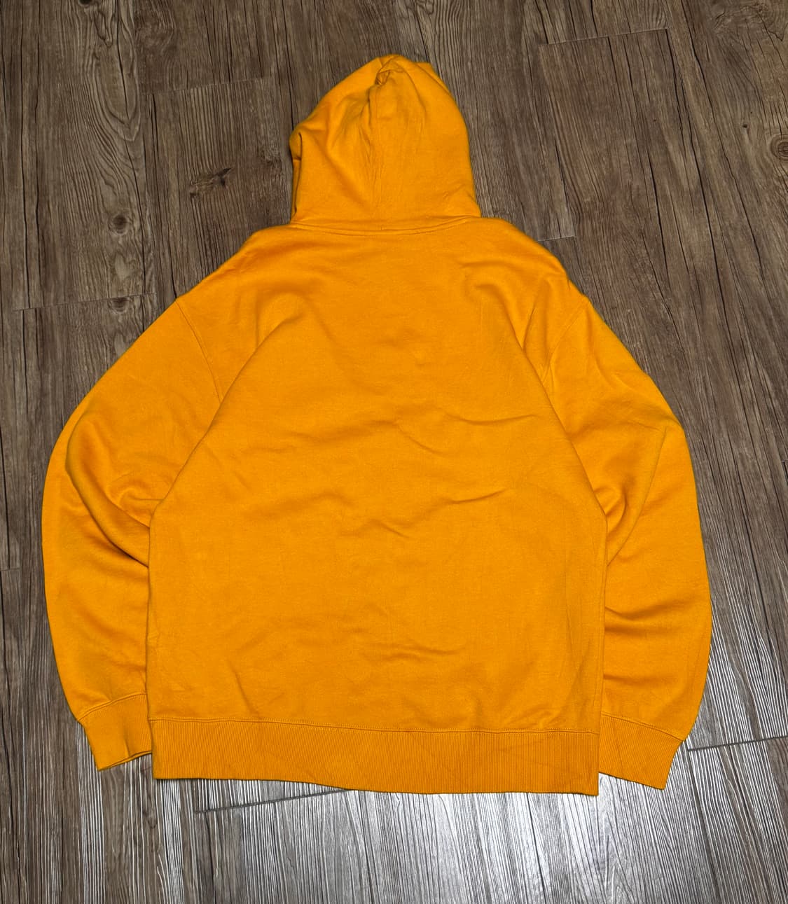 게스 오리지날 x Bear Hoodi 오렌지 오버핏 후드티 상품이미지3