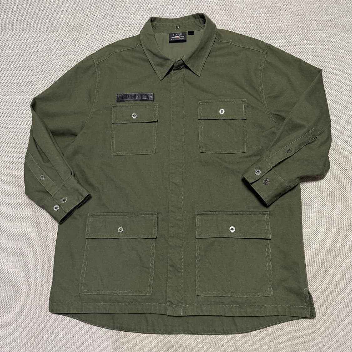 할리데이비슨 카키 워크 자켓 상품이미지1