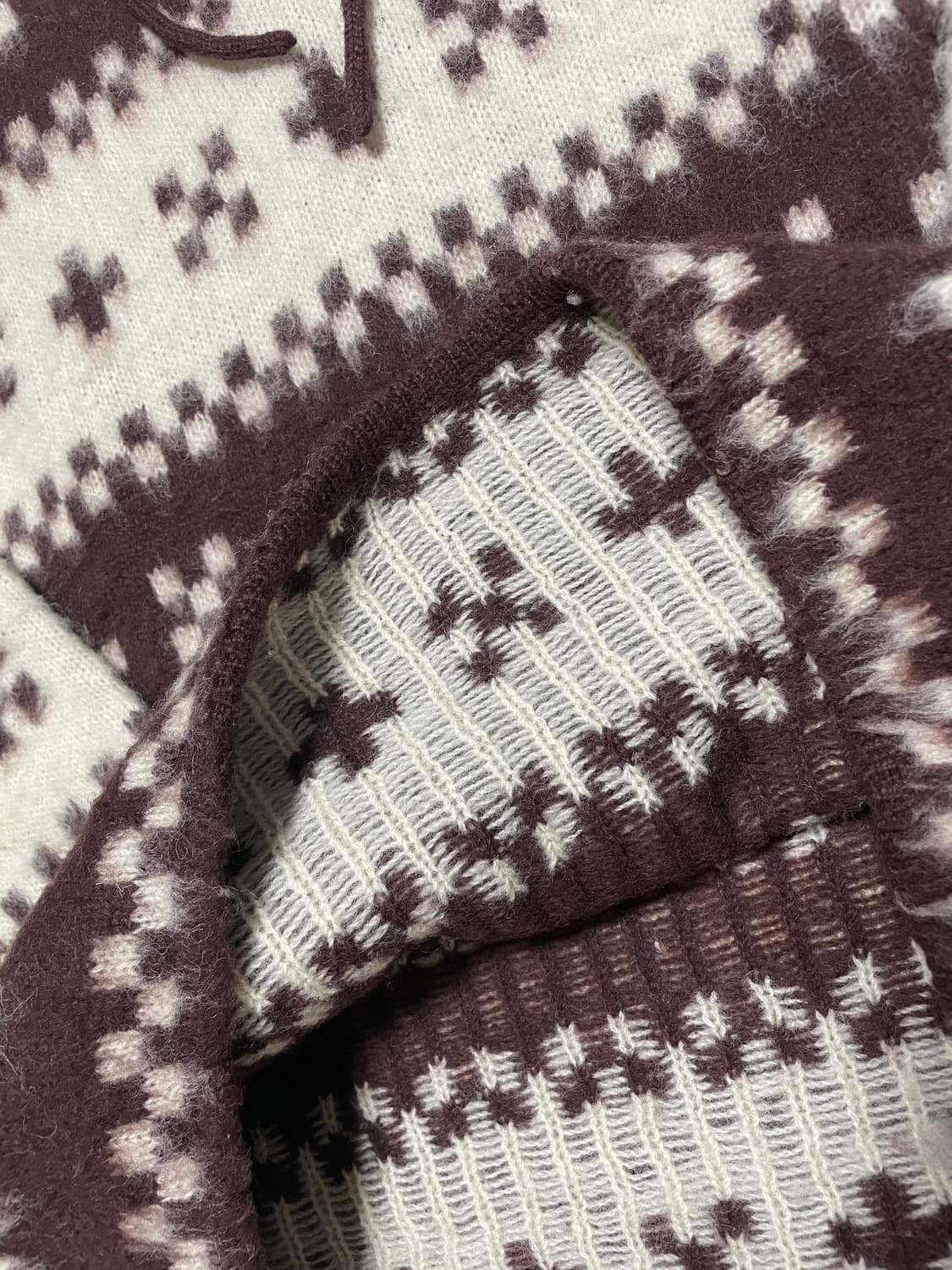 BEAMS WOOL NORDIC Sweater 상품이미지3