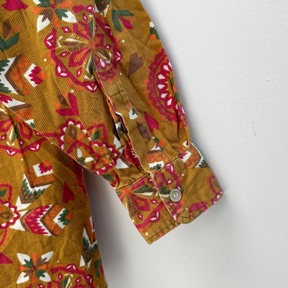 Dir Cooper 코튼 코듀로이 패턴 셔츠 남방 빈티지 상품이미지4