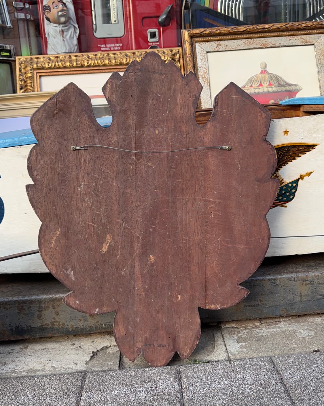 빈티지 소품 독일 오리지널 문장 기사 장식 상품이미지7