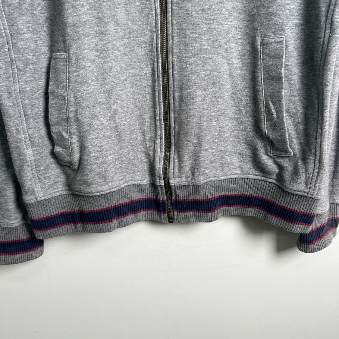 버버리 블랙라벨 그레이 트랙 집업 자켓 상품이미지5