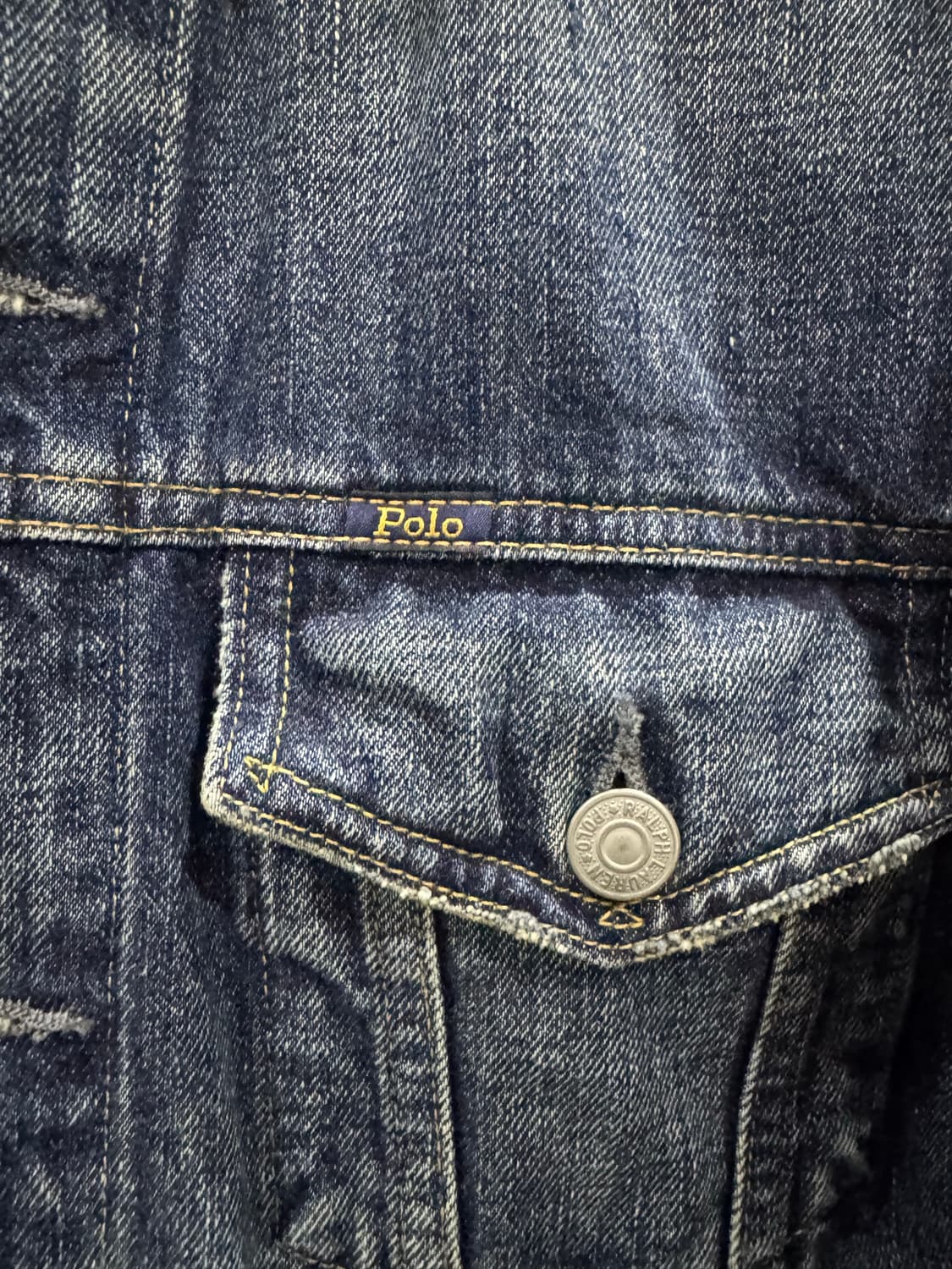 Polo Ralph Lauren Denim Trucker Jacket M 상품이미지3