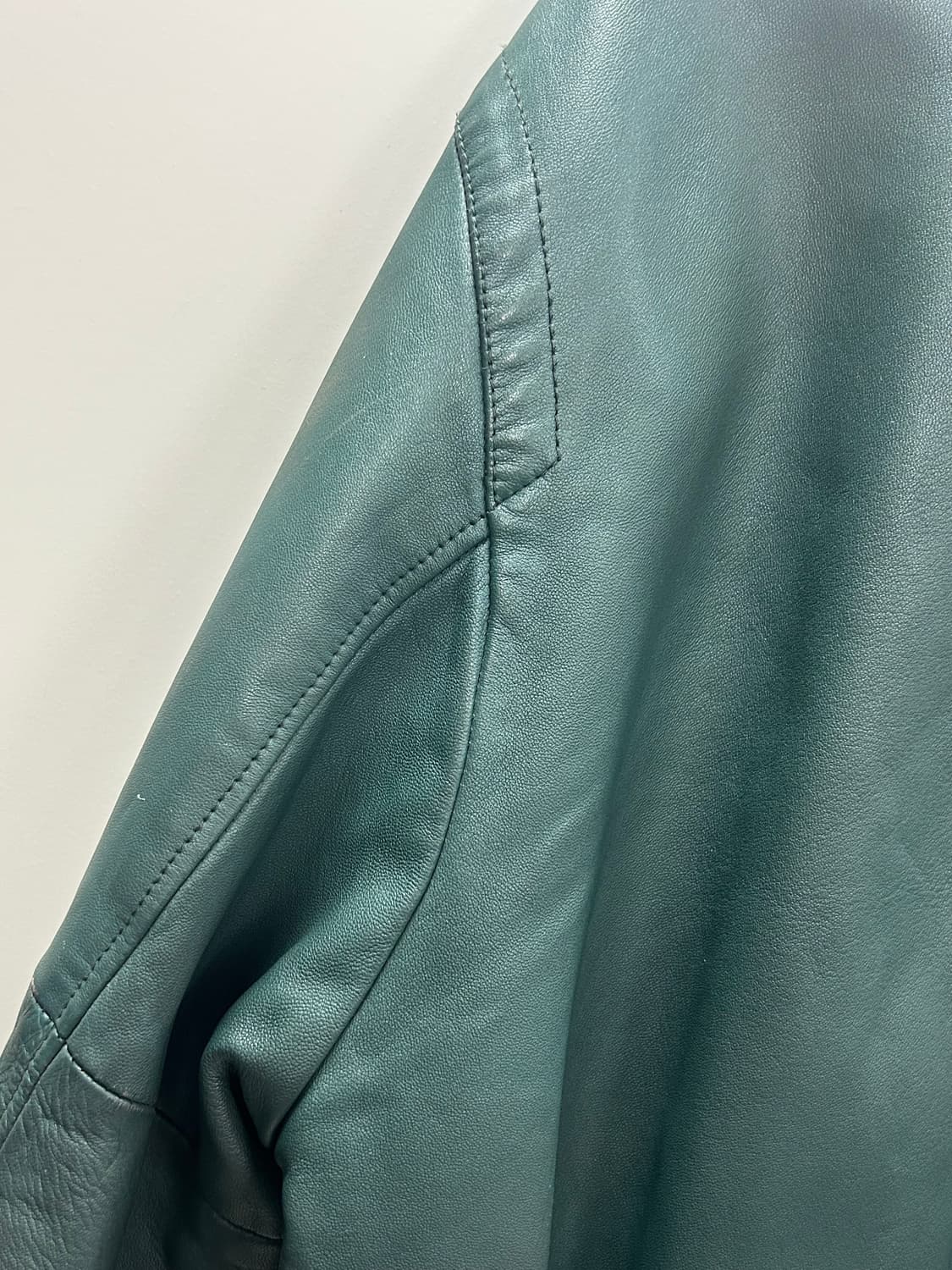 조르지오 아르마니 레더 블루종 상품이미지7