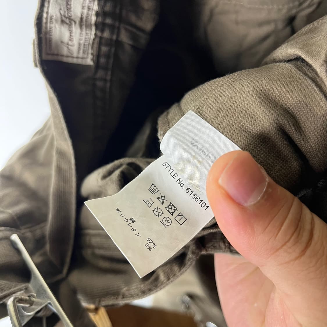 [Avirex] 아비렉스 슬림 카모 싱글 카고팬츠  상품이미지5