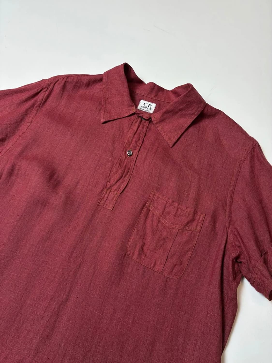 cp컴퍼니 90's 린넨 포켓 반팔 셔츠 PN8604 상품이미지2