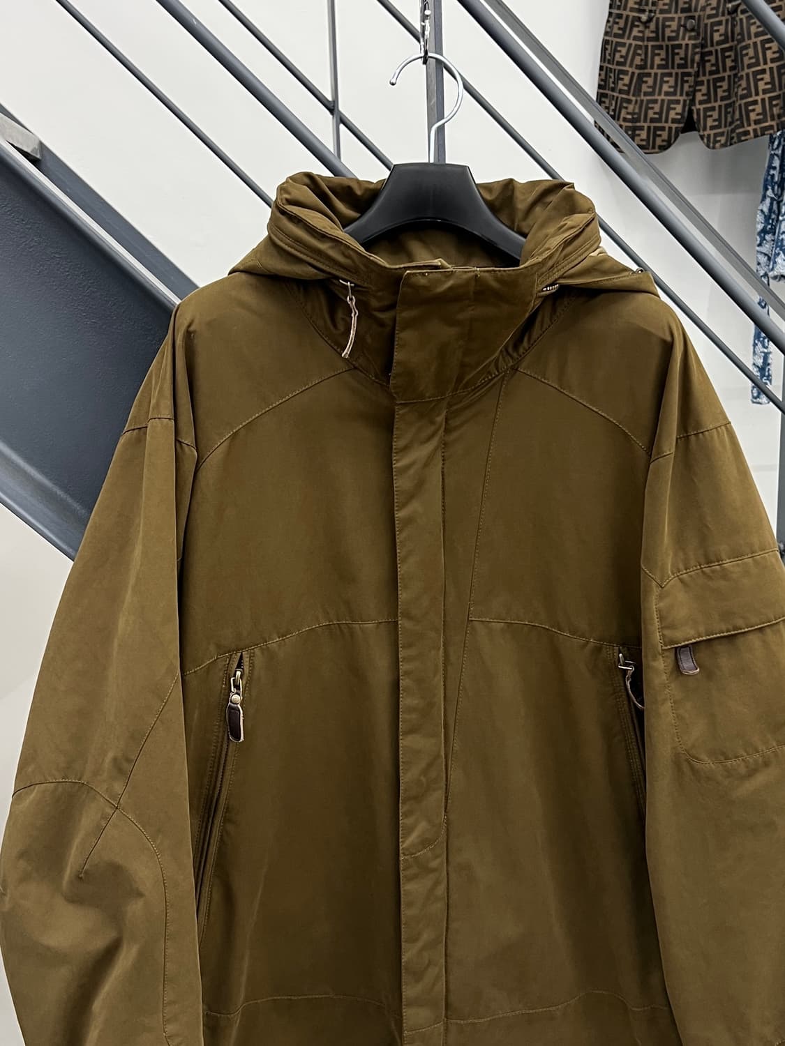 폴로랄프로렌 사선 포켓 올리브카키 자켓 상품이미지2