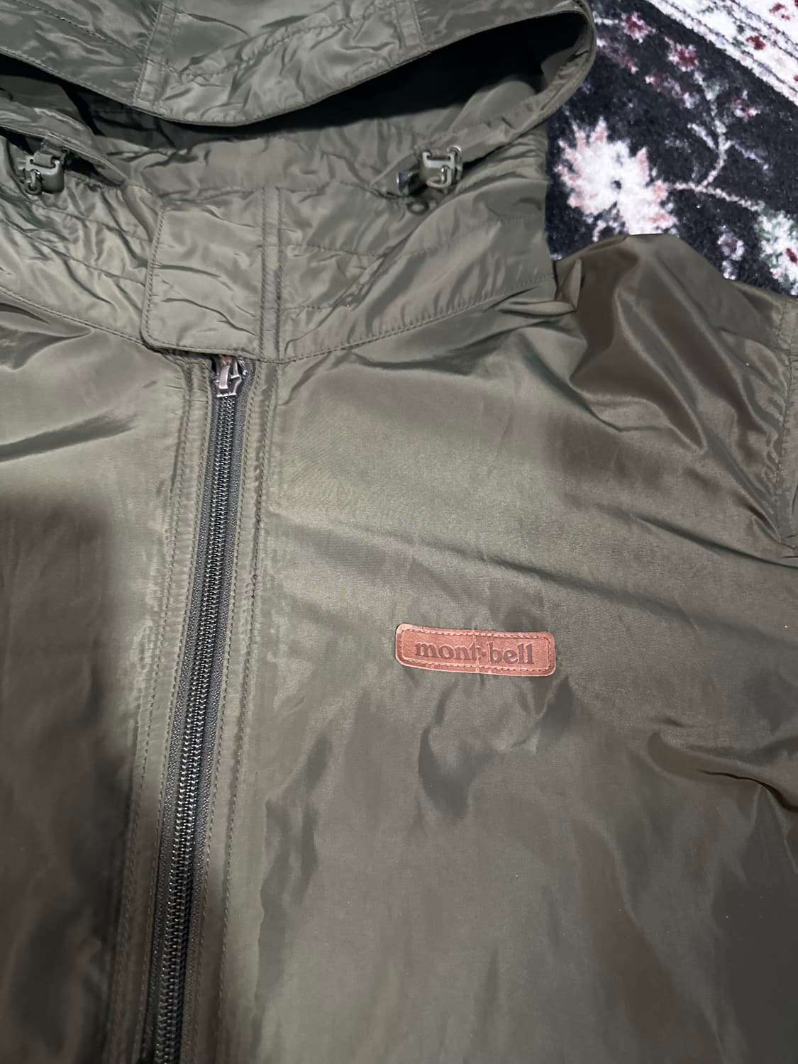 몽벨 바람막이 야상 자켓 카키 상품이미지2