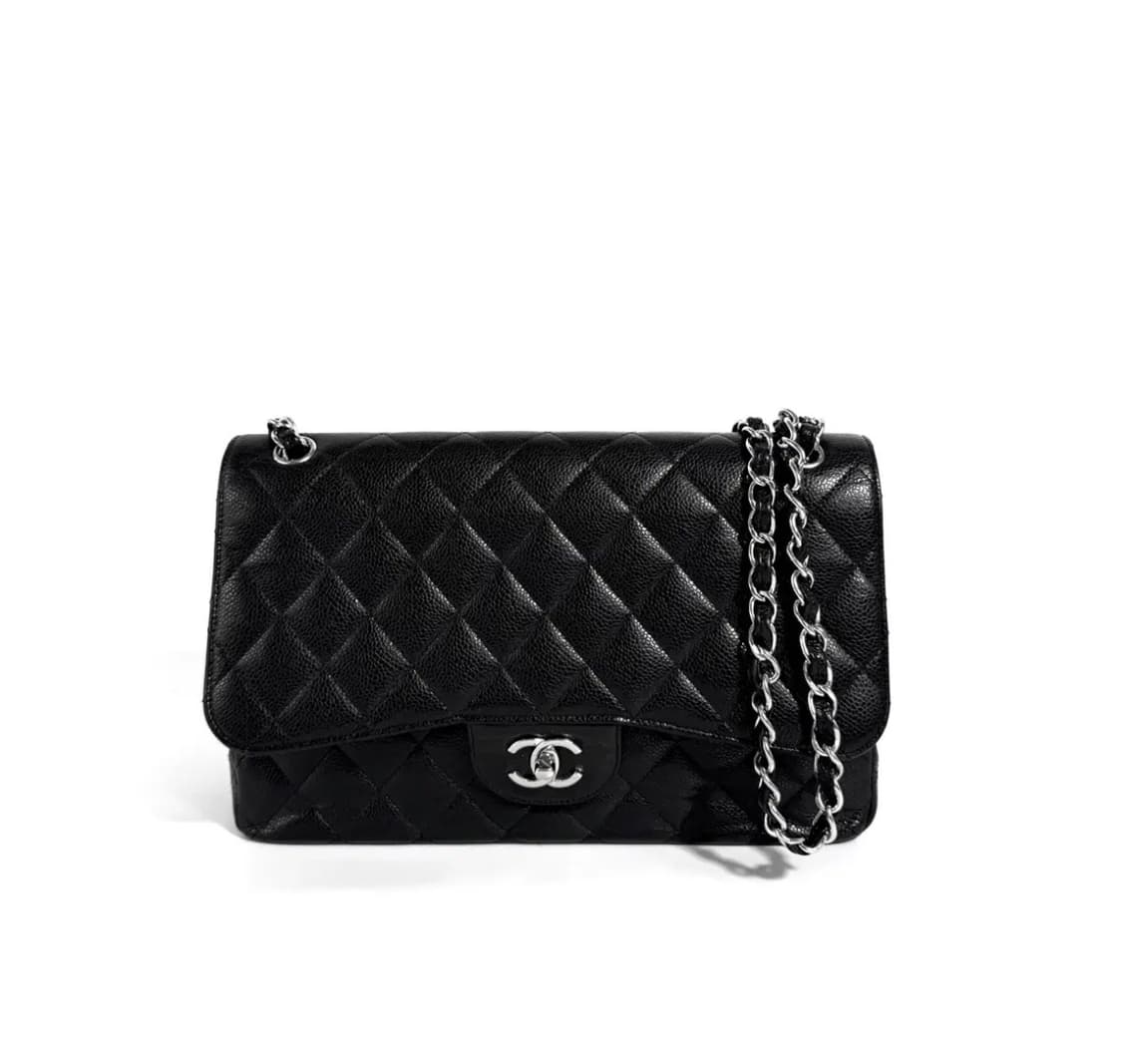 샤넬 캐비어 클래식 플랩백 라지 내장칩 A58600 상품이미지2