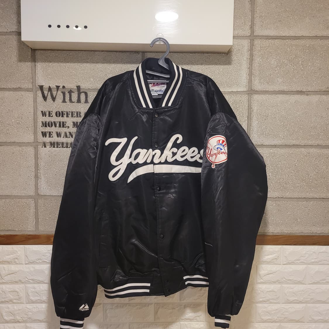 마제스틱 뉴욕양키즈 바시티자켓 3XL 상품이미지1