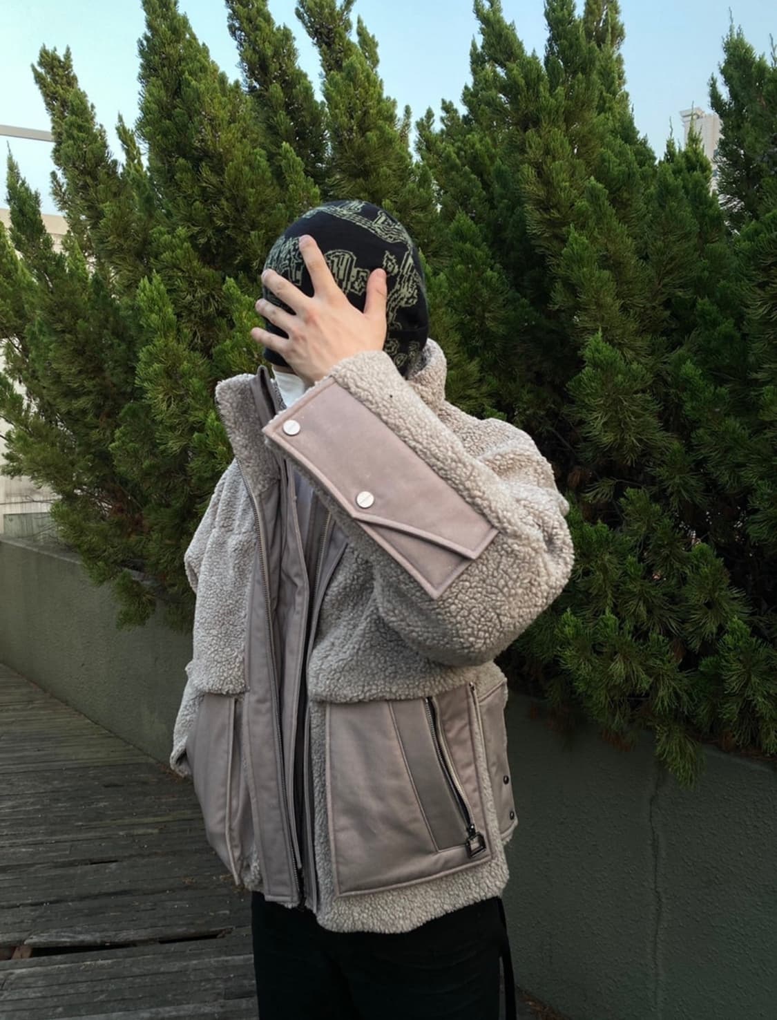 (48) 22fw 우영미 부클 후리스 점퍼 민트 상품이미지4