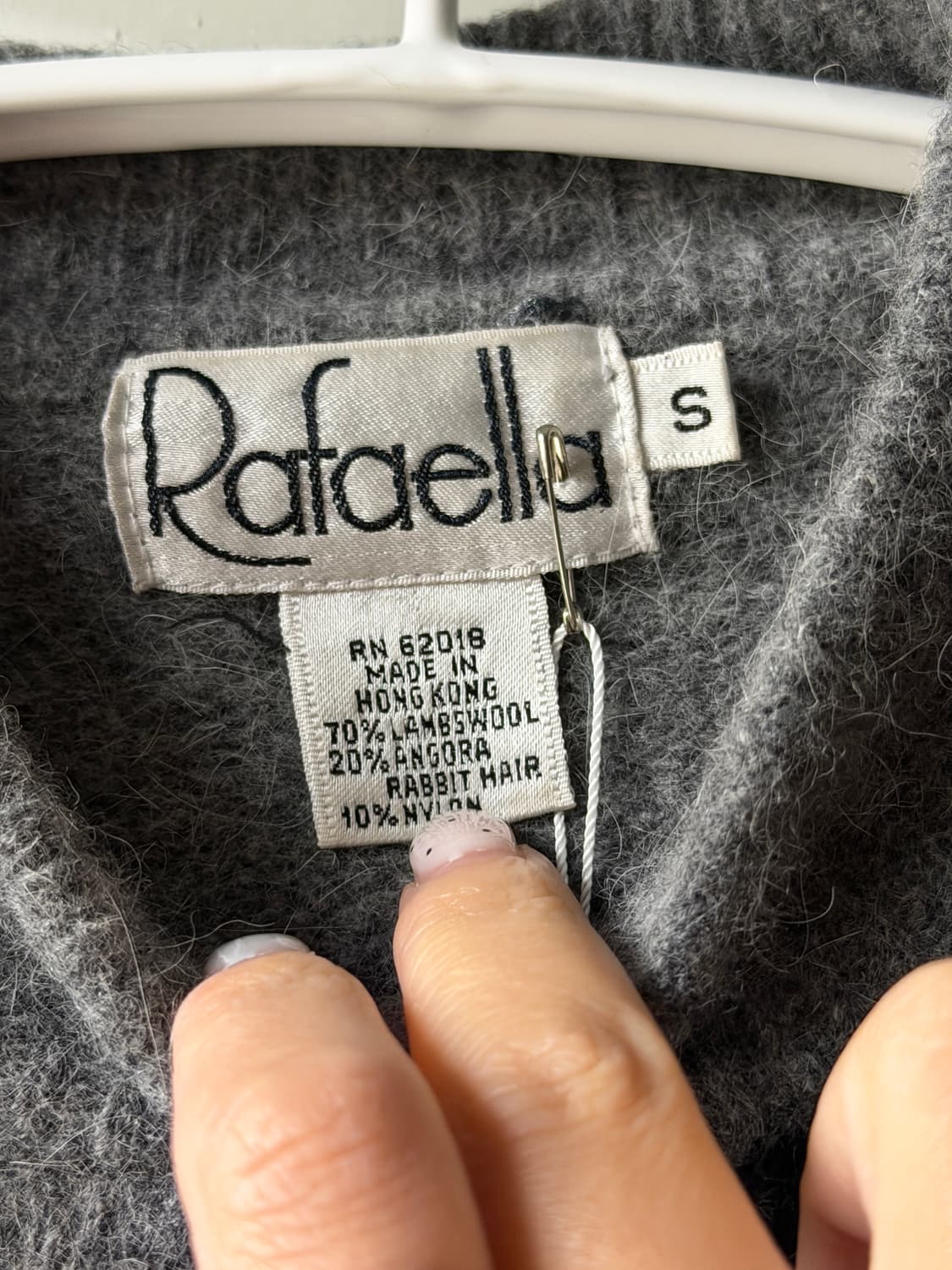 일본빈티지 라파엘라 울앙고라 니트 스웨터  상품이미지5