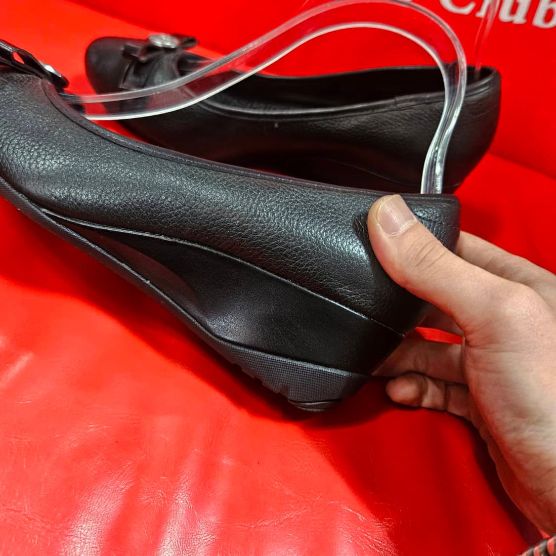 락포트 by 아디다스 아디프렌 컴포트 웨지블랙 240 상품이미지4