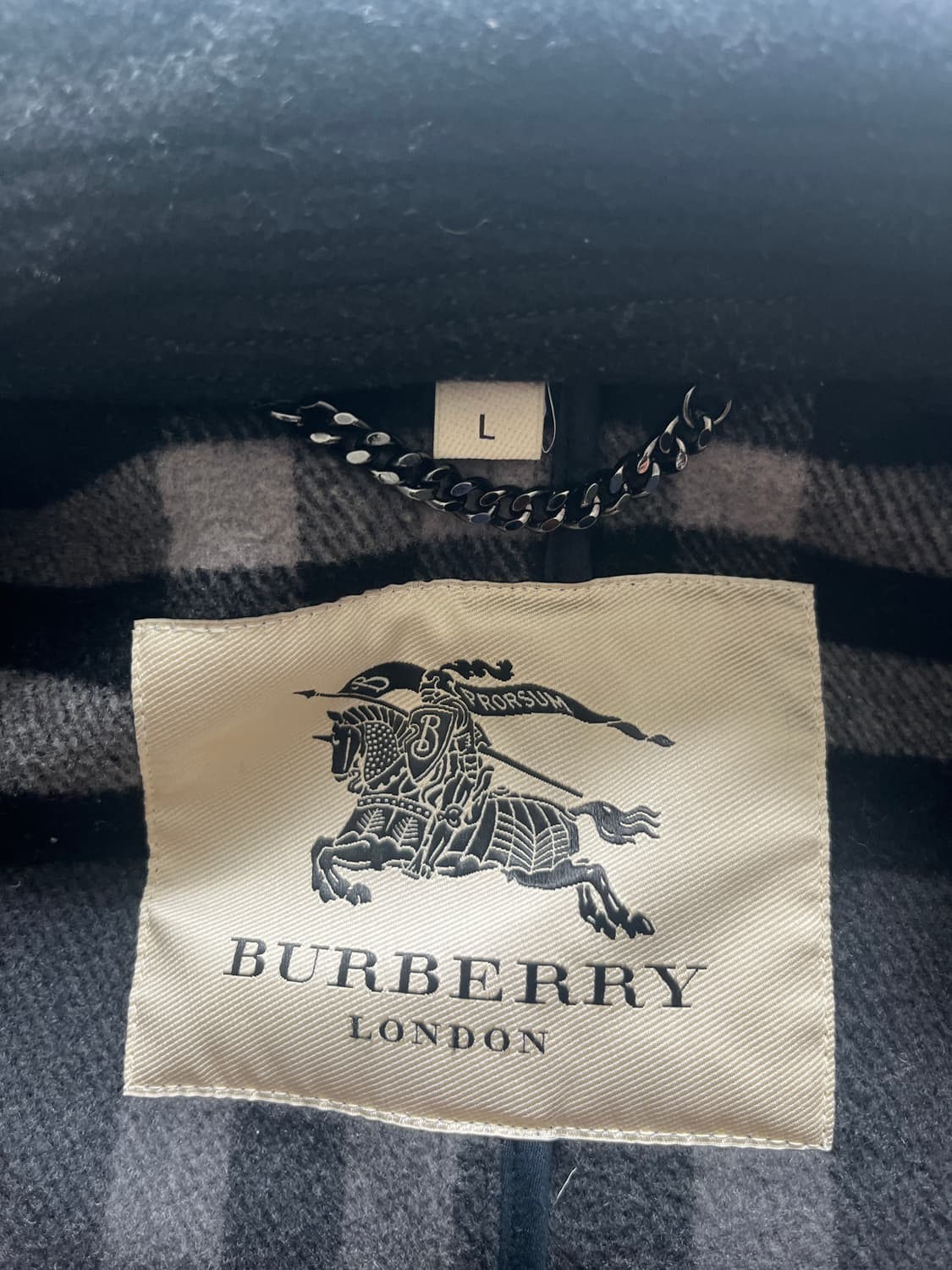 [L 100] 버버리 더플코트 상품이미지8