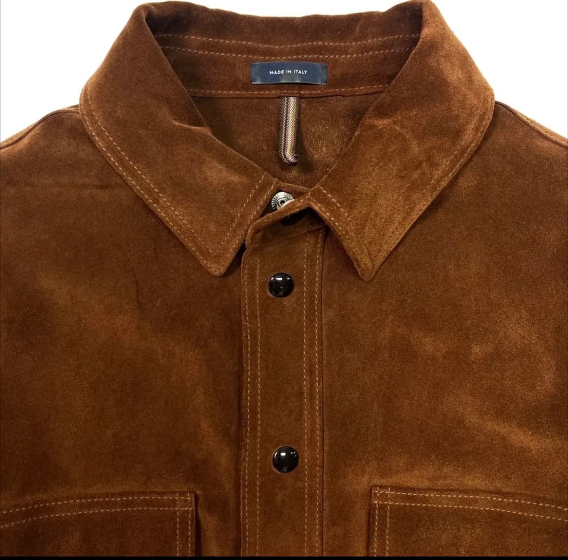 드레익스 브라운 러프아웃 스웨이드 오버셔츠 42 상품이미지4