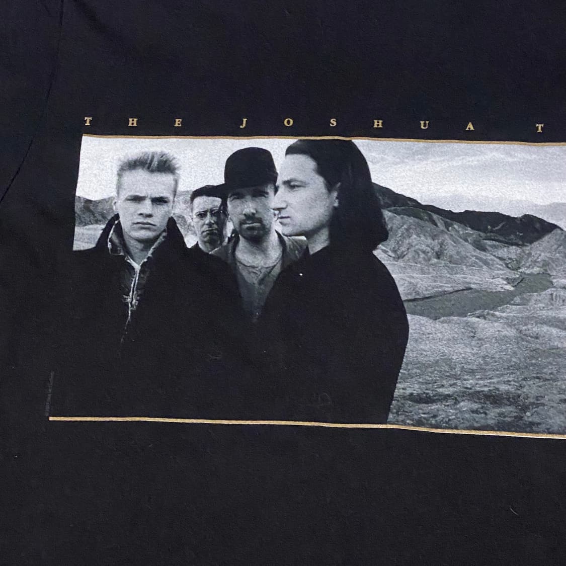 레어 90s USA U2 명반 더 조슈아 트리 밴드티 반팔티 락티셔츠 상품이미지4