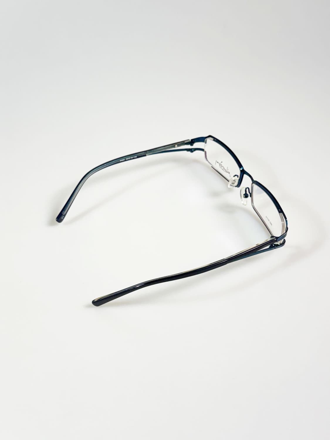 MILANDAY 슬림 스퀘어 메탈 프레임 빈티지 안경 상품이미지4