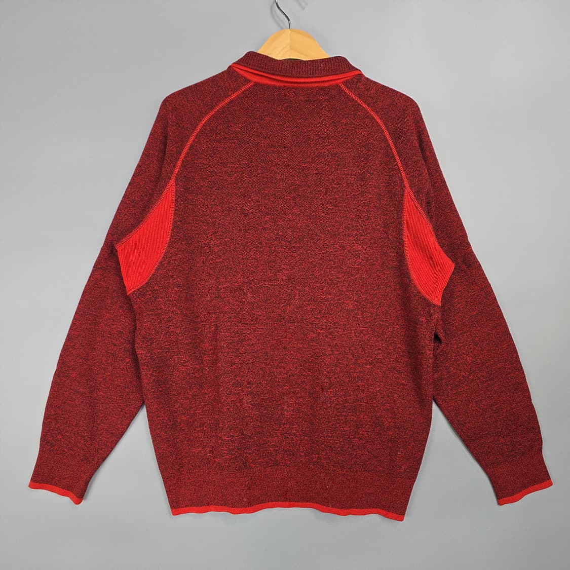 먼싱웨어(Munsingwear) 그랜드슬램 울 하프집업 니트 100 상품이미지4