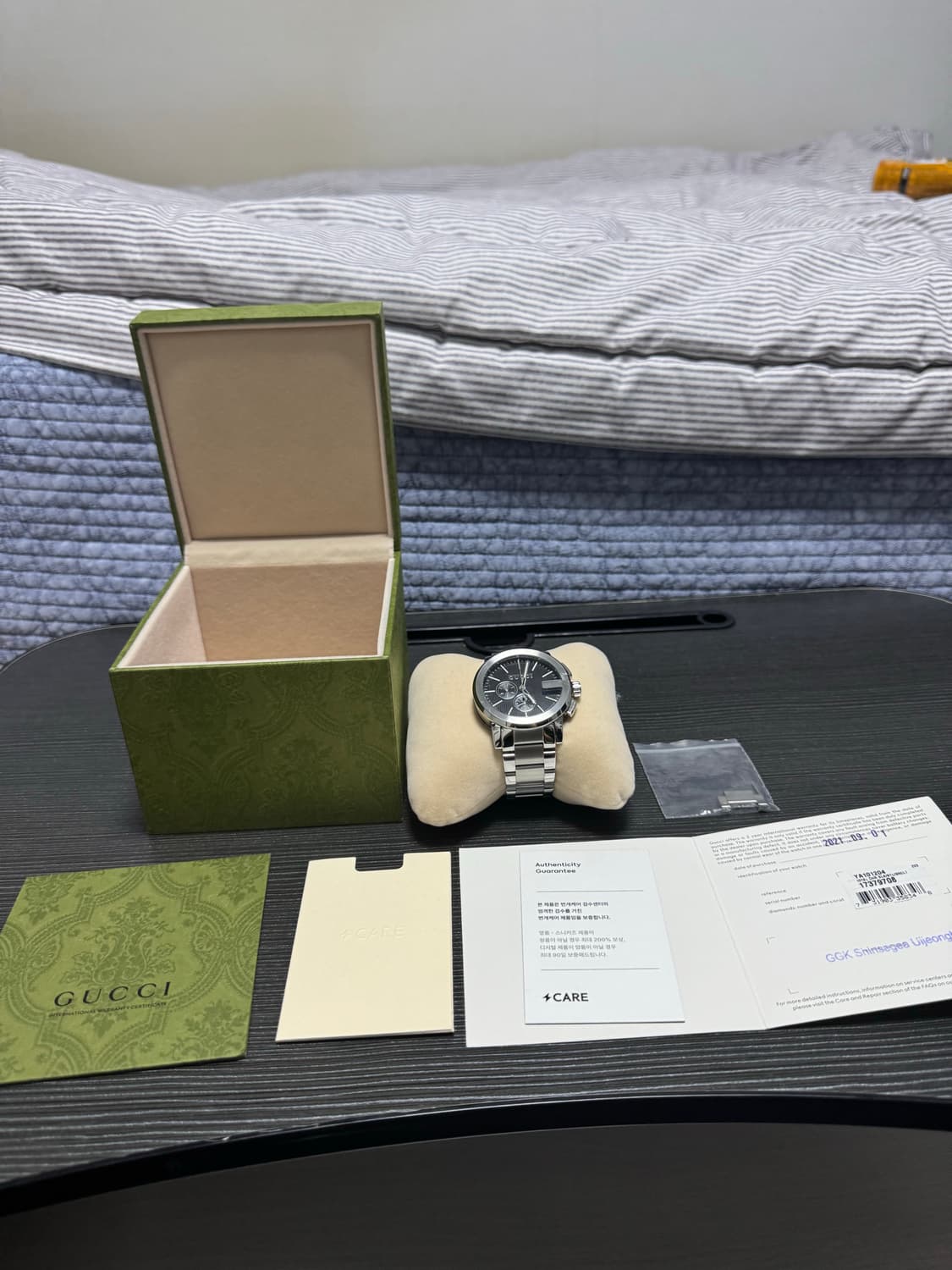 [OS] 구찌 시계 G크로노 쿼츠 시계 상품이미지2