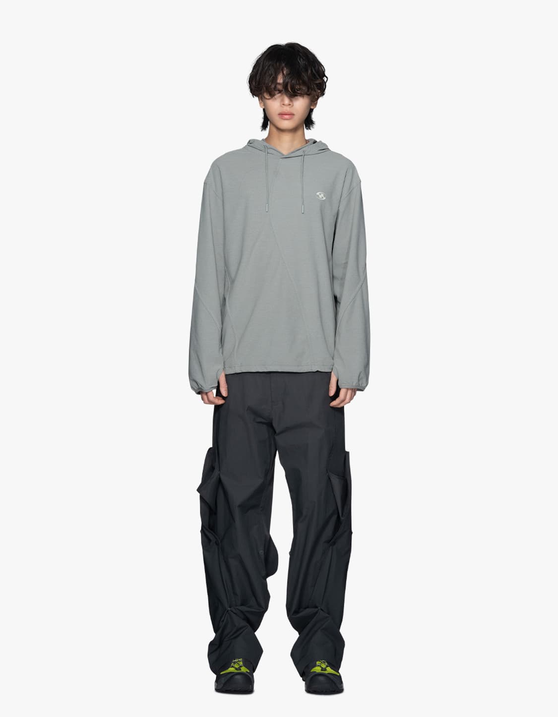 산산기어 레이어 팬츠 차콜컬러 2사이즈 상품이미지4