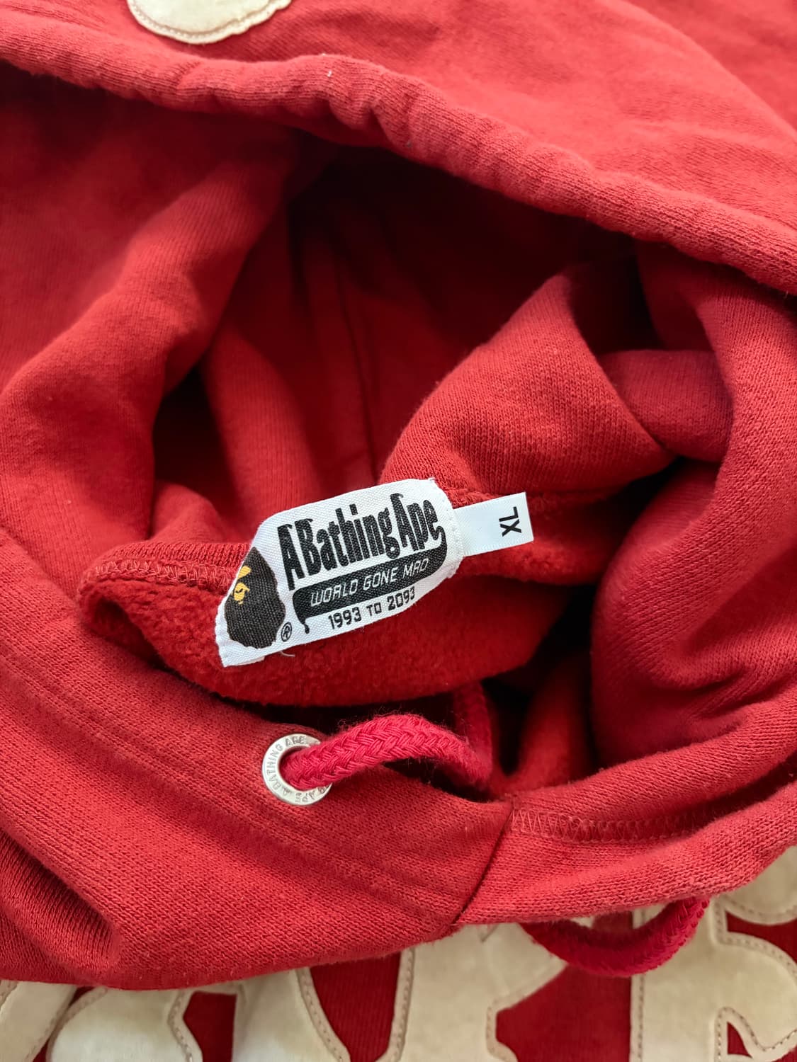 베이프 후드티 XL 상품이미지4