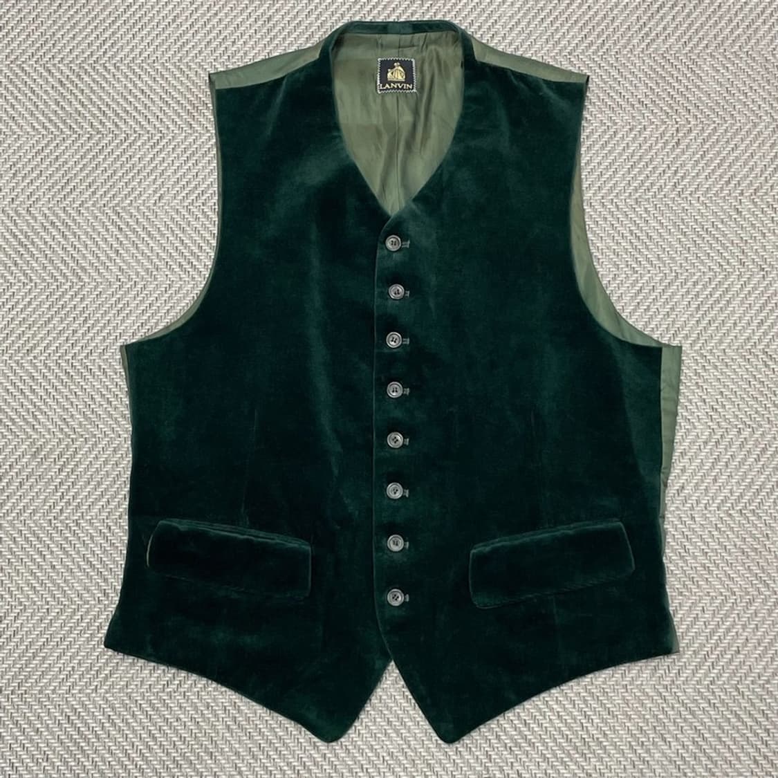 랑방 벨벳 수트 베스트 v0469 상품이미지1