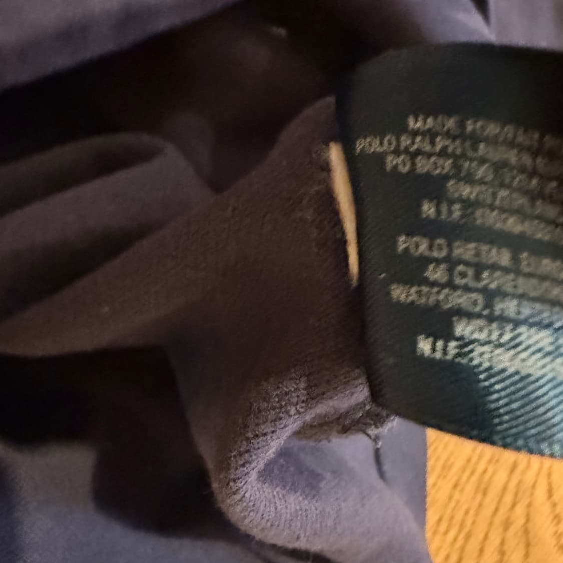 폴로 랄프로렌 네이비 폴로 반팔 티셔츠 상품이미지3