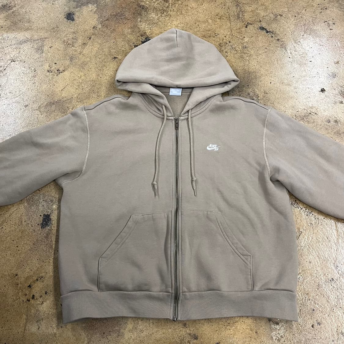[정품/L] 나이키 SB 풀집업 후드집업 브라운 b16 상품이미지3