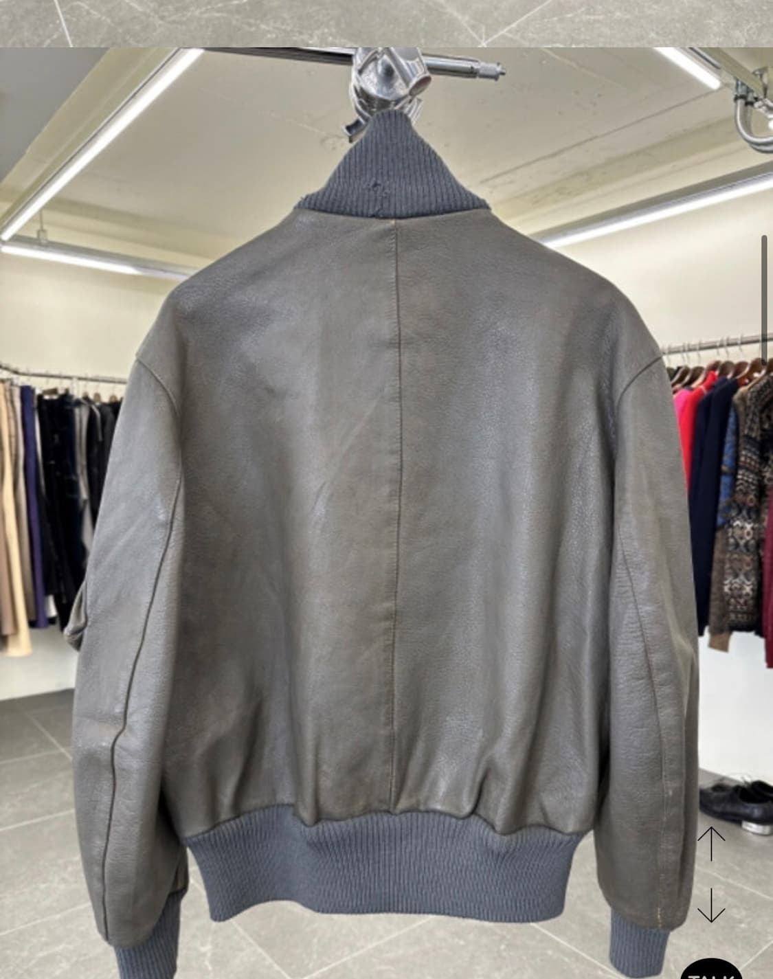 70's GERMAN FLIGHT BOMBER_ goat skin (L) 상품이미지2