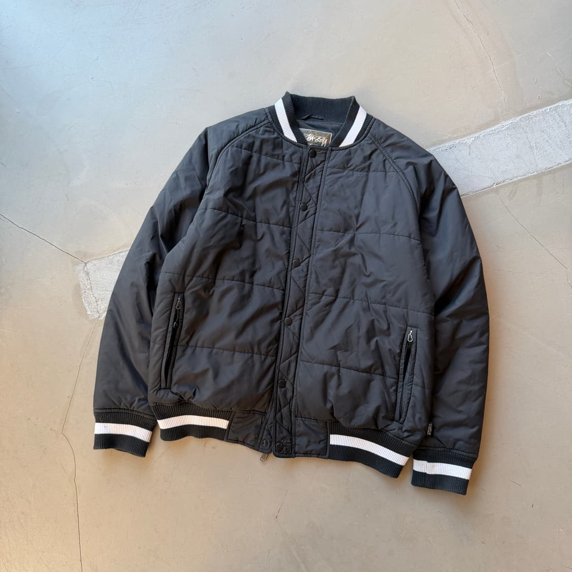 00s 스투시 기어 바시티 자켓 상품이미지2