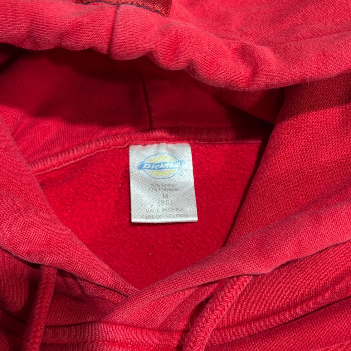 디키즈 레드 로고 후드티 상품이미지4