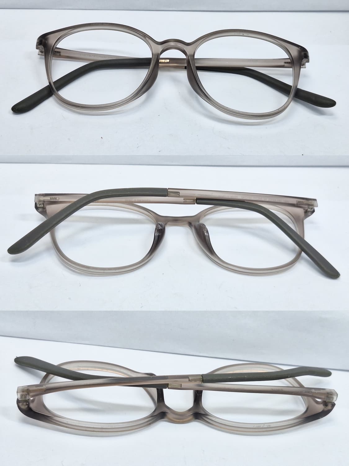 JINS 진스 mrf-18a-037cl 슬림 보스턴 안경테 안경/일본 수 상품이미지4