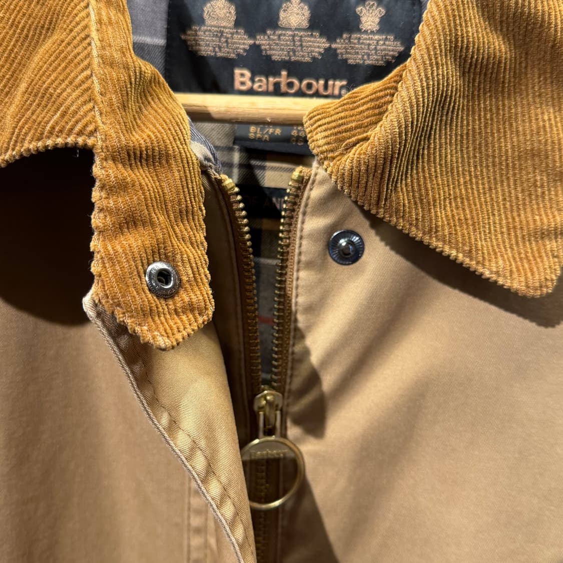 Barbour 바버 여성 논왁스 코튼 자켓 L 상품이미지2