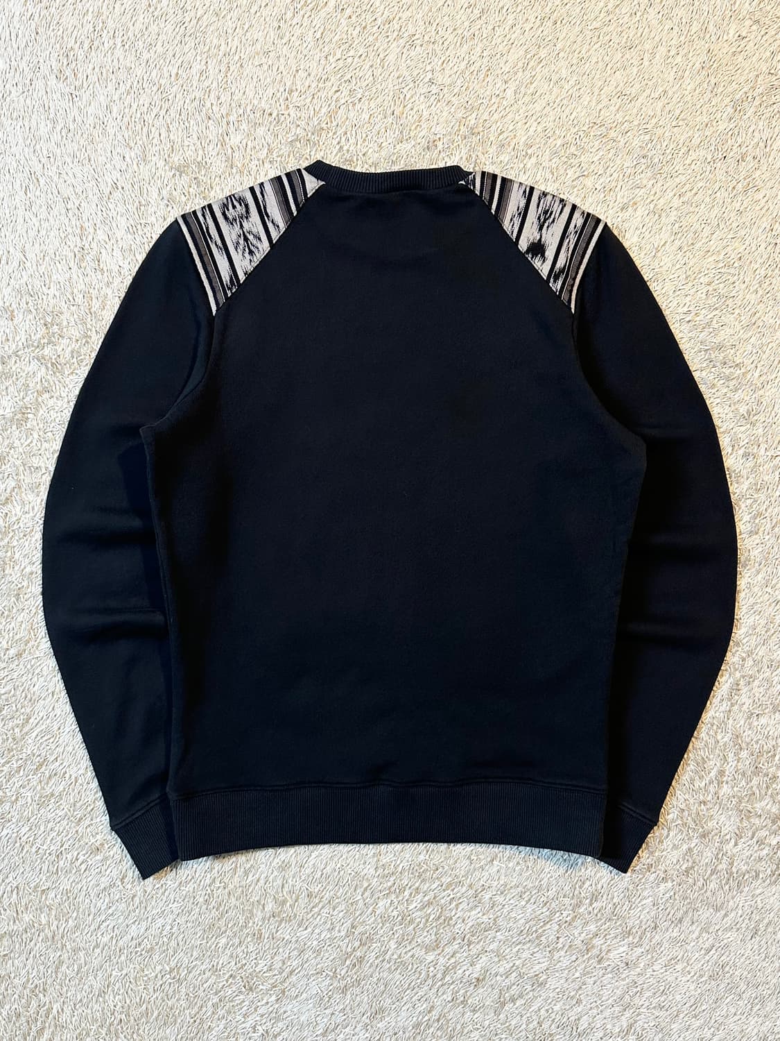 생로랑 SAINT LAURENT 맨투맨 블랙 상품이미지3