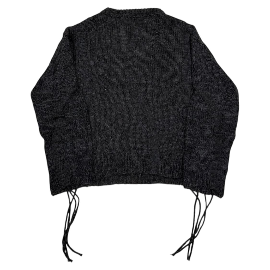 앤더슨벨 콜바인 크루넥 스웨터 니트 차콜 XL 상품이미지1