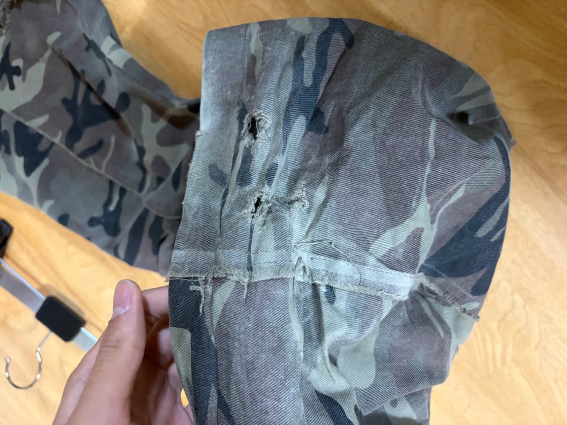 AOP 카모 플레어 팬츠 1 상품이미지7