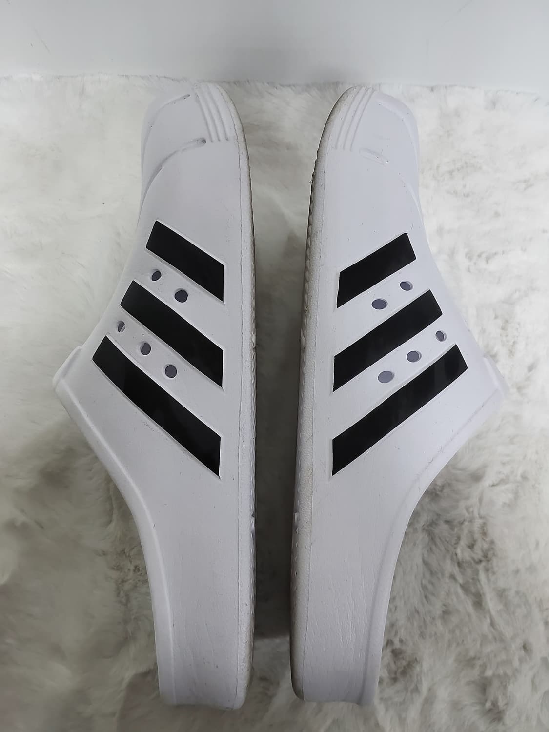 아디다스 클로그 흰색 275mm 상품이미지4