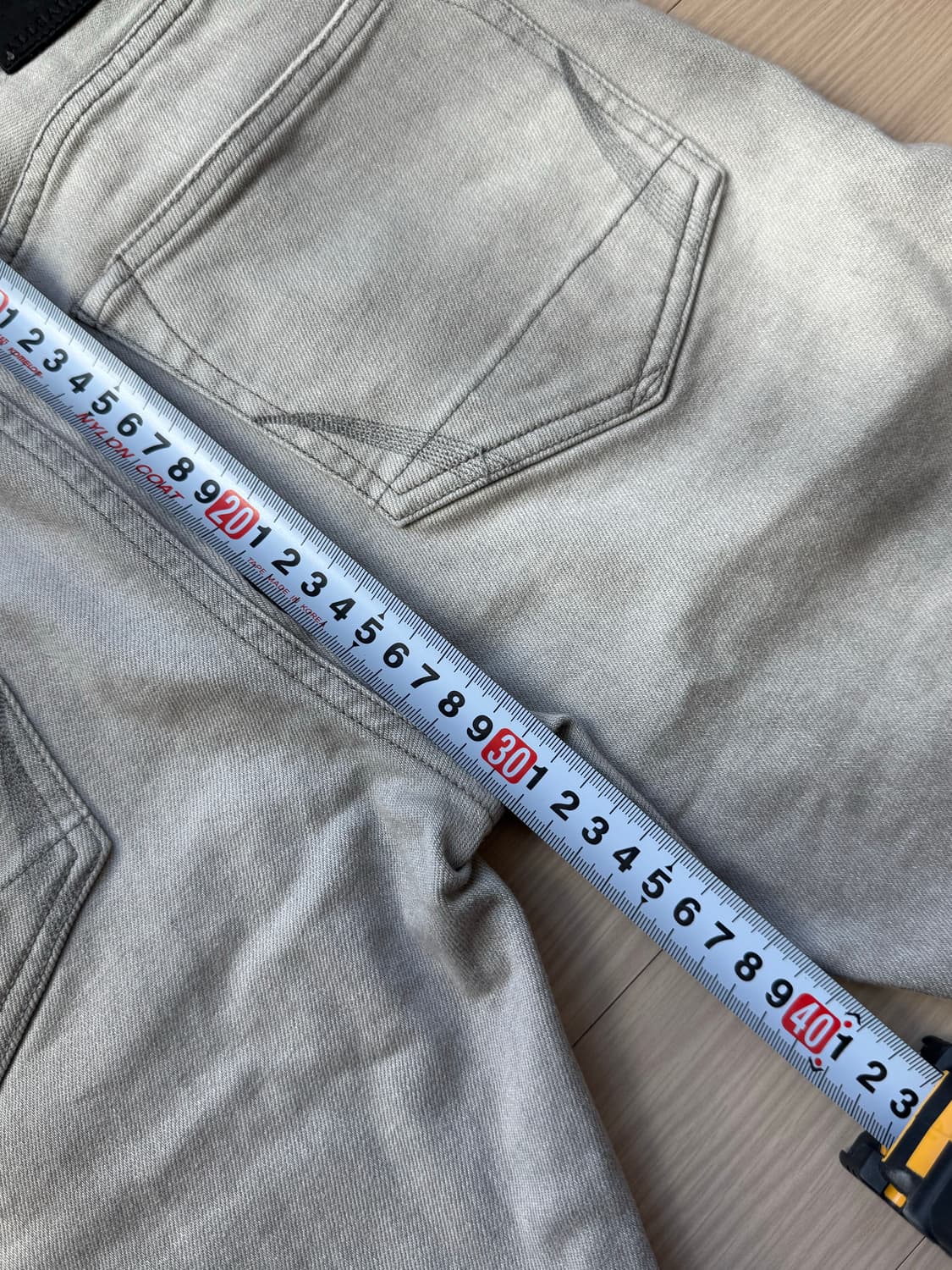 올세인츠 시가렛 그레이 위싱 데님 진 상품이미지6