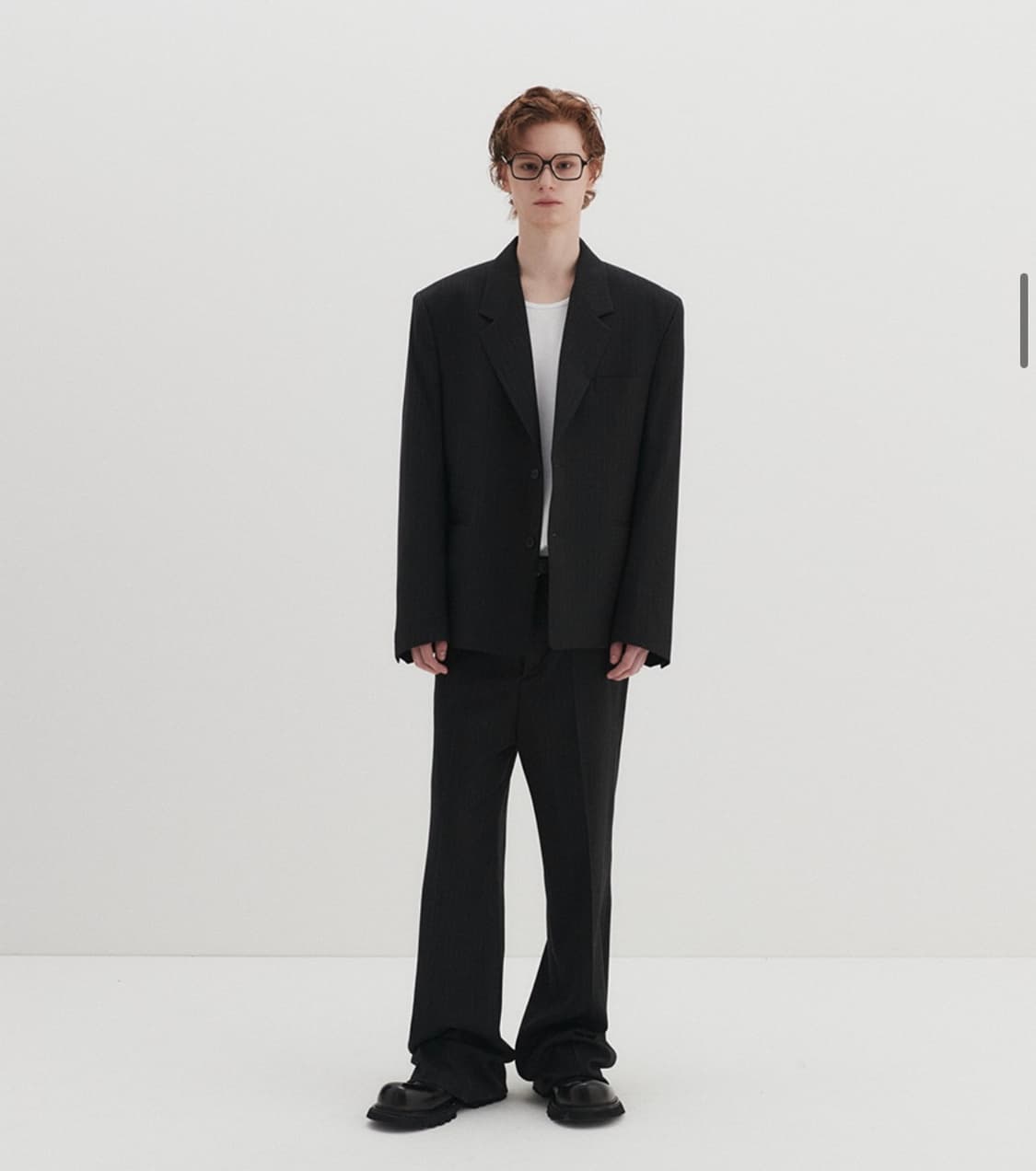 Dnsr 스트라이프 플레어 슬랙스 L  상품이미지3